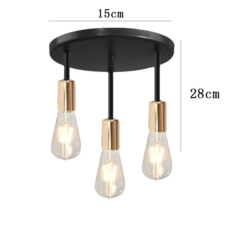 Minimalistische goldene Akzent Pendelleuchte