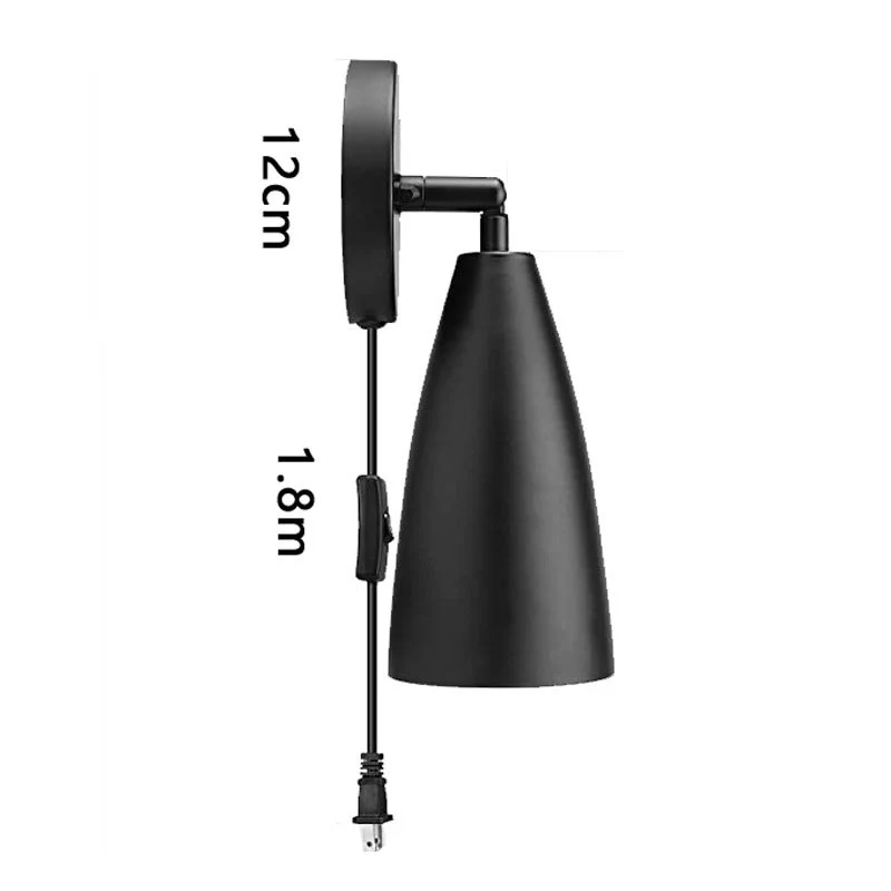 Minimalistische verstellbare Wandleuchte