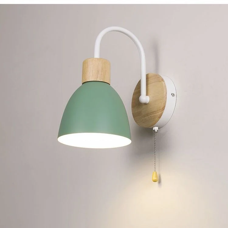 Moderne Holz Wandlampe