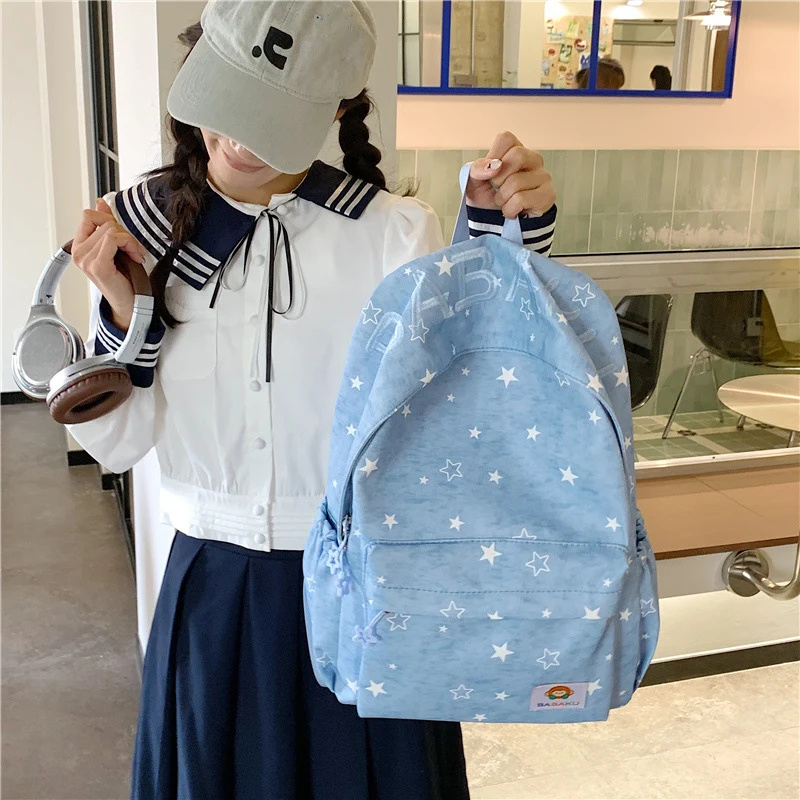 Lässiger Sternenbedruckter Rucksack Karnz 1791205373