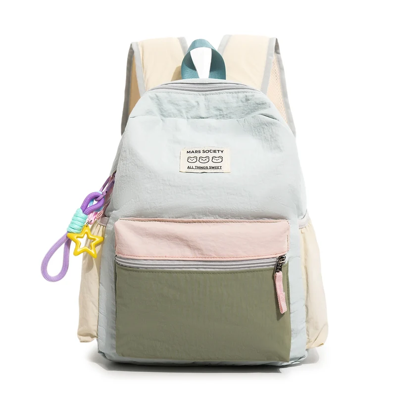 Farbblock Casual Rucksack Karnz