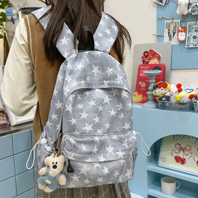 Lässiger Sternen-Print Rucksack Karnz 1791205441