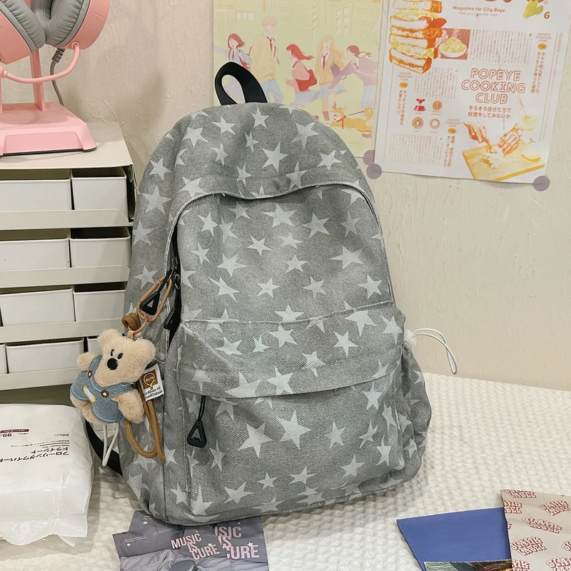 Lässiger Sternen-Print Rucksack Karnz 1791205441