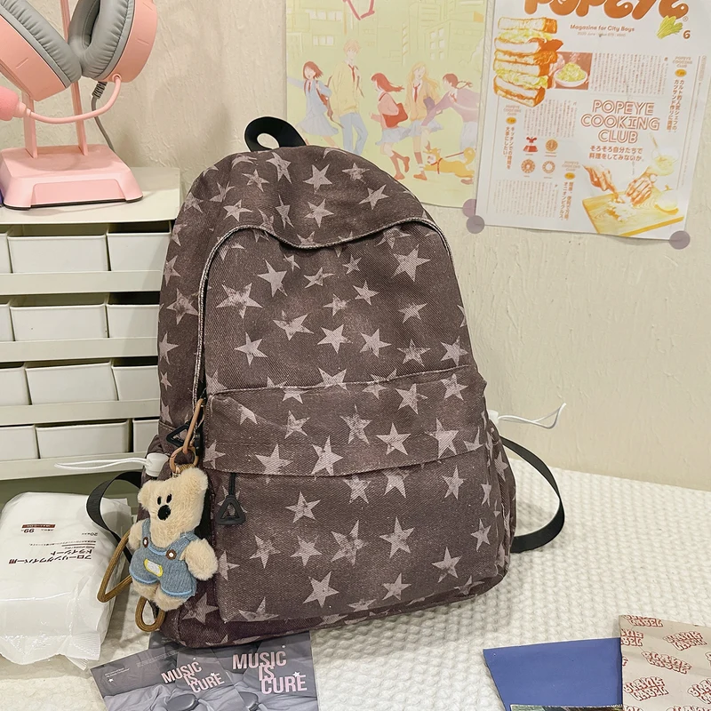Lässiger Sternen-Print Rucksack Karnz 1791205441