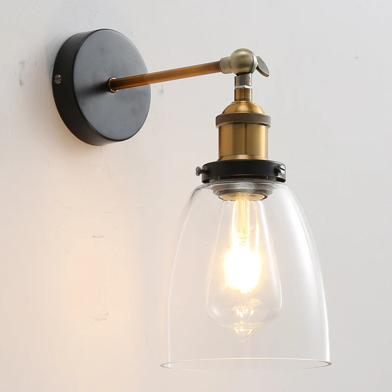Industrielle Wandlampe