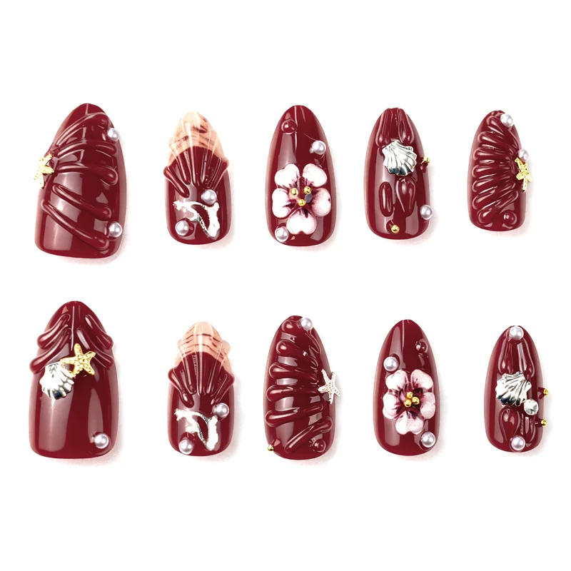 Dekorative Nagelkunst