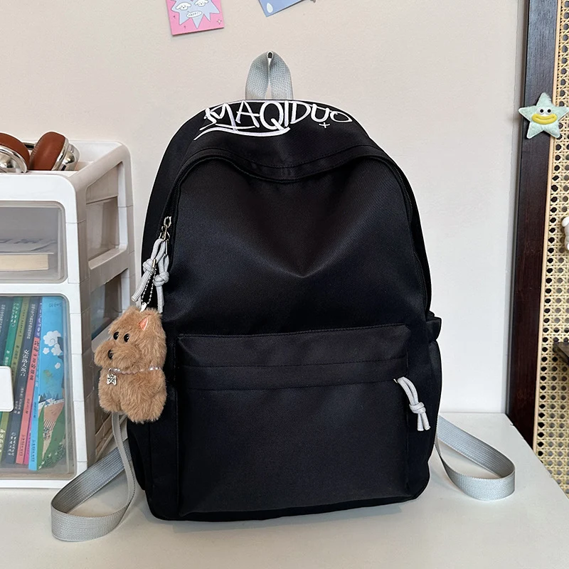 Lässiger strukturierter Rucksack Karnz