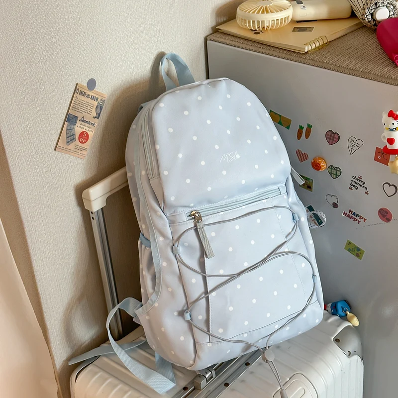 Lässiger gepunkteter Mini-Rucksack Karnz