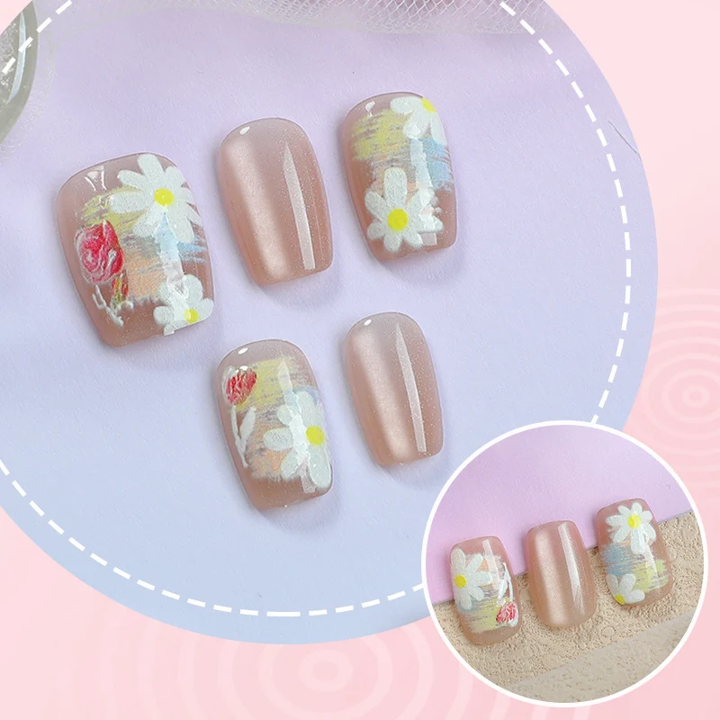 Dekoratives Floral Art Press-On Nail Set 1790738647