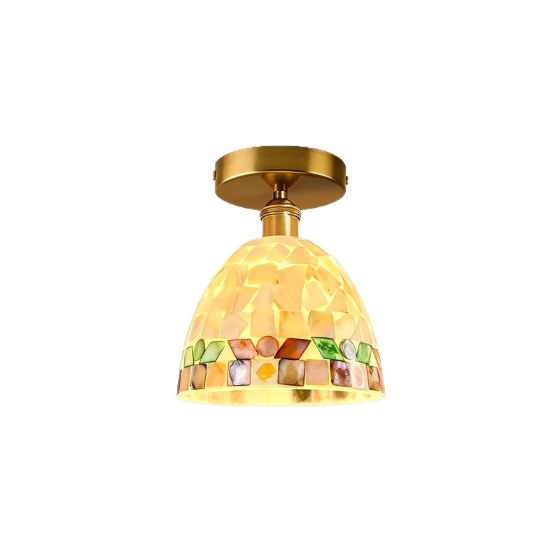 Elegante Mosaik-Deckenleuchte