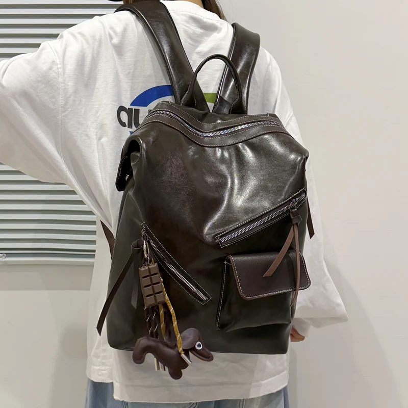 Chic Multi-Pocket Rucksack Karnz