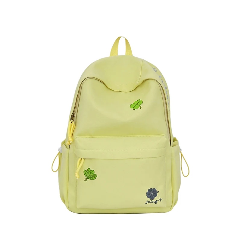 Casual Multi-Pocket Rucksack mit lustigen Akzenten Karnz
