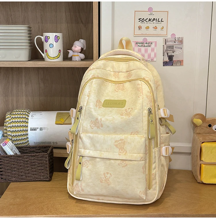 Lässiger Multi-Fach Schulrucksack Karnz