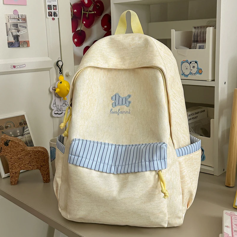 Lässiger Canvas Rucksack Karnz