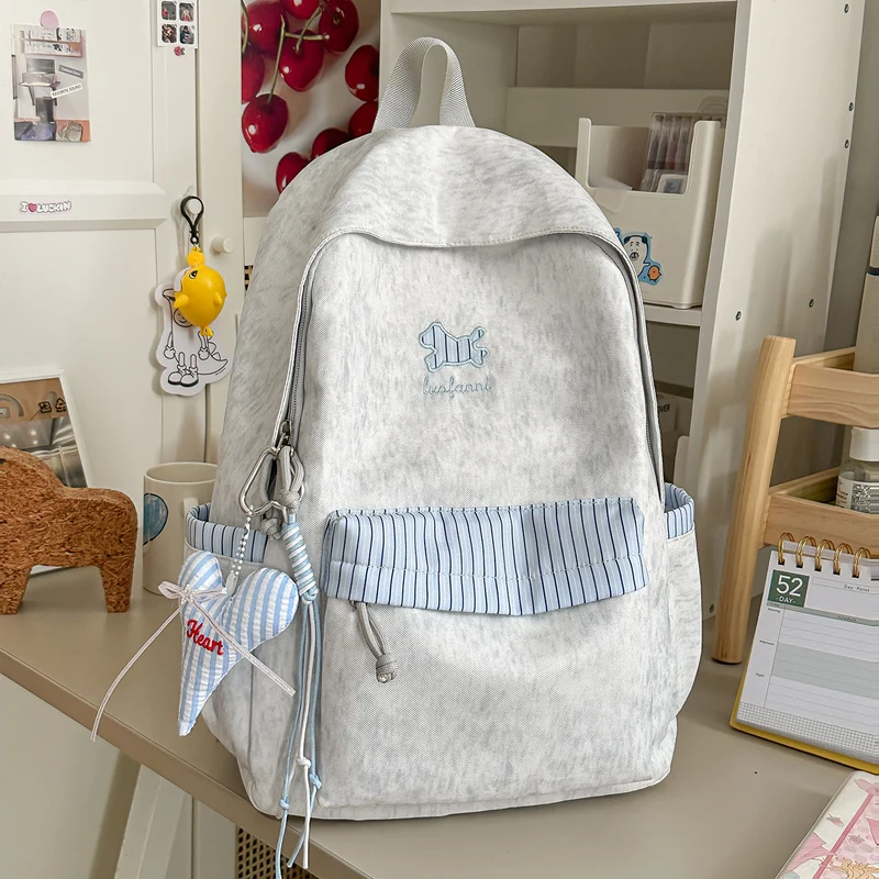 Lässiger Canvas Rucksack Karnz