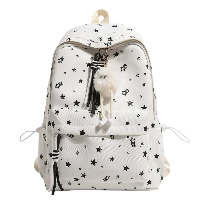 Lässig Leichter Sternen-Print Rucksack Karnz