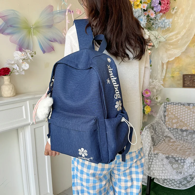Lässiger leichter Baumwoll-Rucksack Karnz