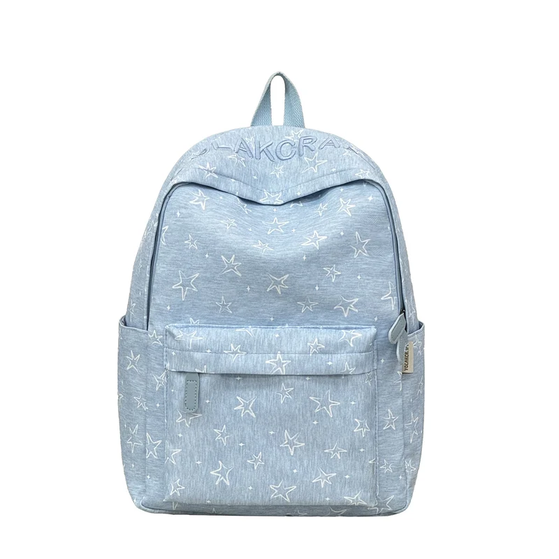 Lässig Alltags-Star-Print-Rucksack Karnz