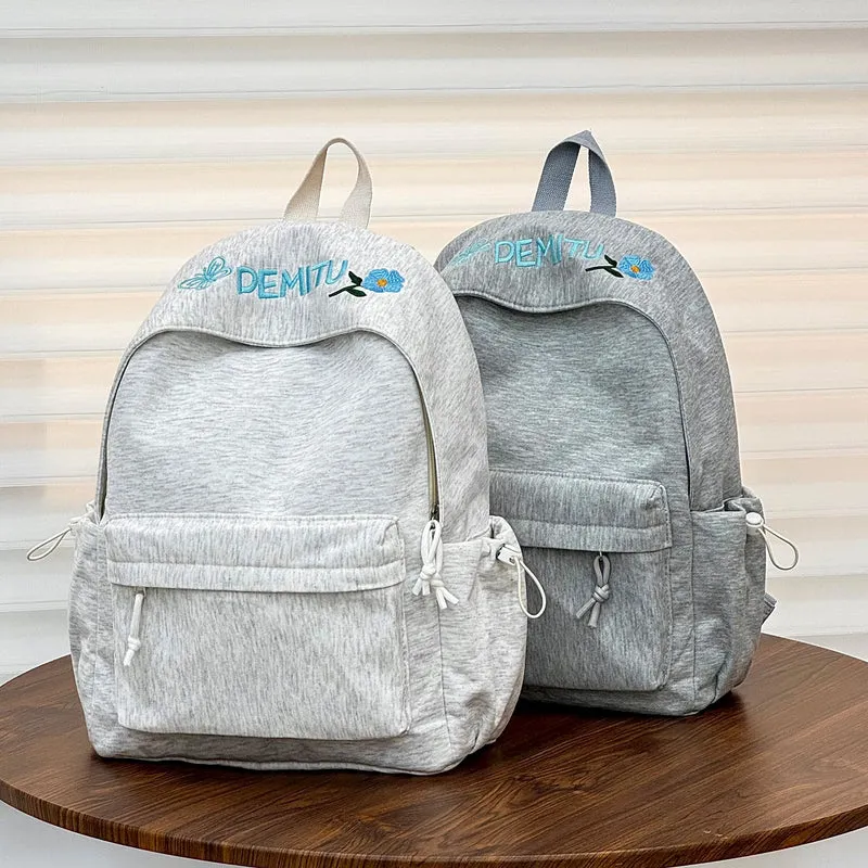 Lässiger bestickter Rucksack Karnz