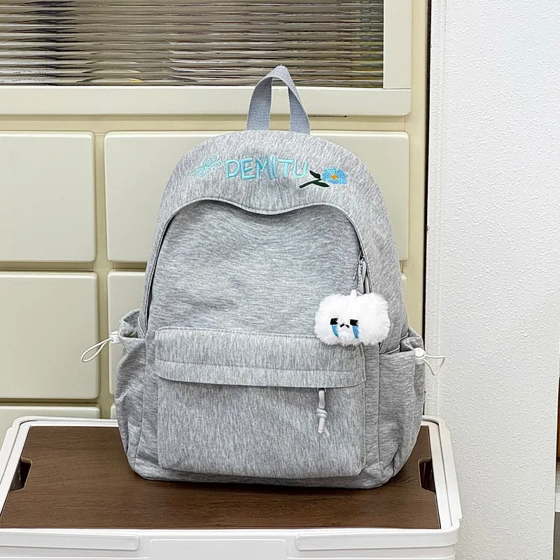 Lässiger bestickter Rucksack Karnz