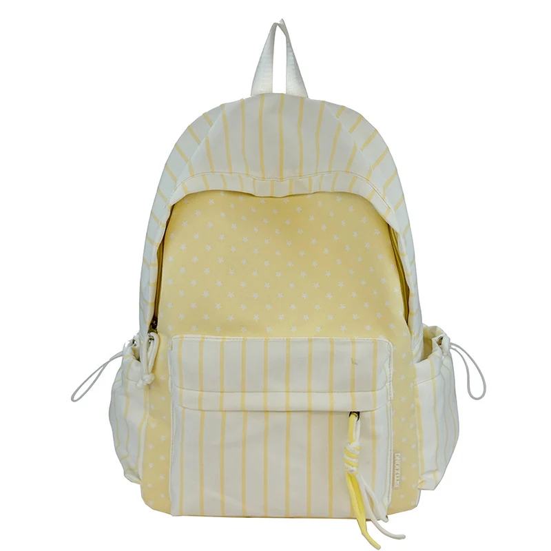Charmanter Streifenmuster-Rucksack Karnz