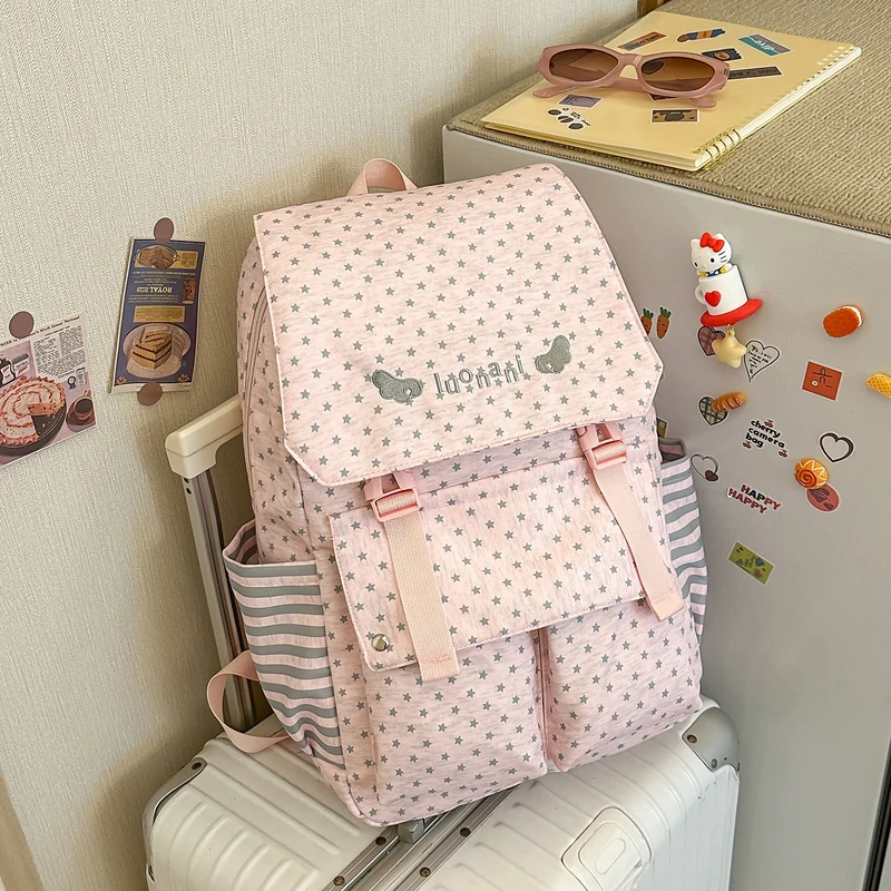 Charmante Stern-Beschmückte Freizeit-Rucksack Karnz
