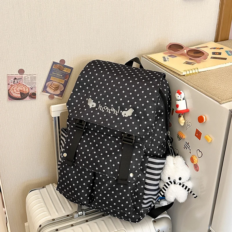 Charmante Stern-Beschmückte Freizeit-Rucksack Karnz