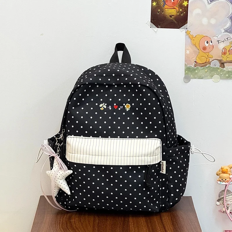 Lässiger Sternenbedruckter Rucksack Karnz