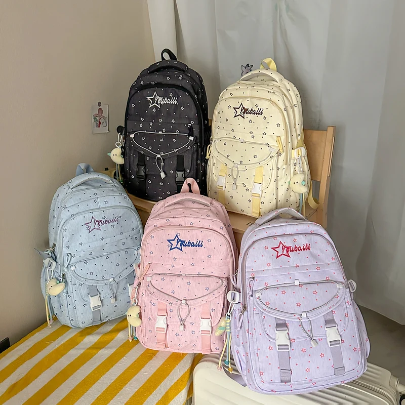 Stern-Beschmückter Lässiger Schul-Rucksack Karnz