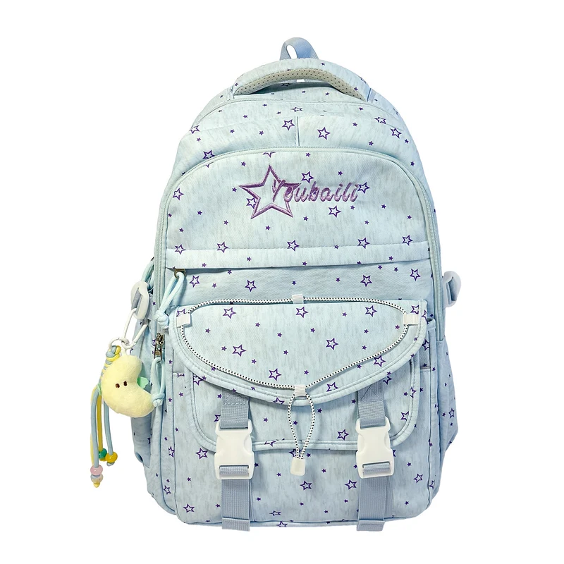 Stern-Beschmückter Lässiger Schul-Rucksack Karnz