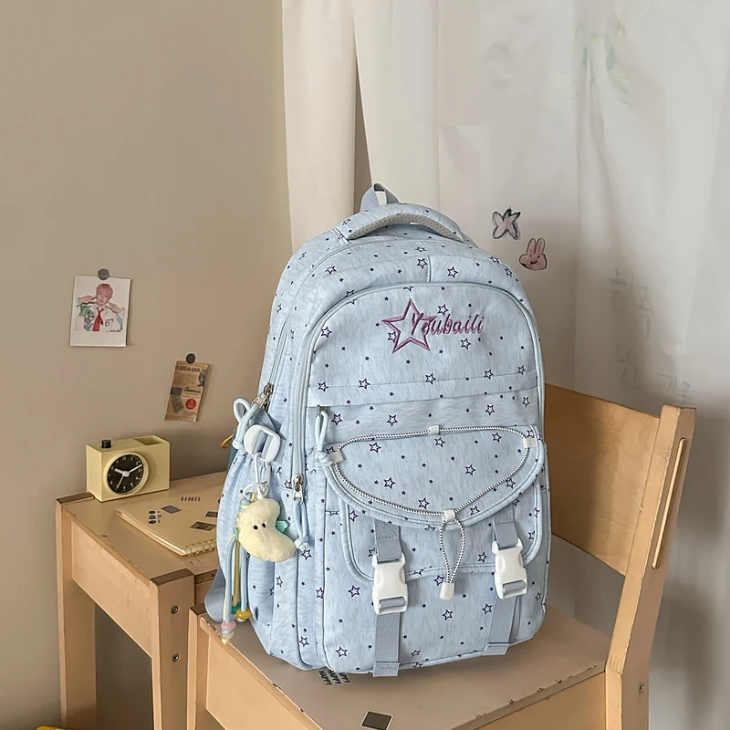Stern-Beschmückter Lässiger Schul-Rucksack Karnz