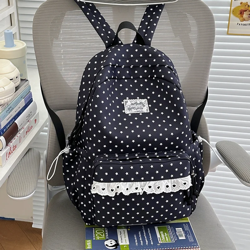 Verspielt Stern-Druck Rucksack Karnz