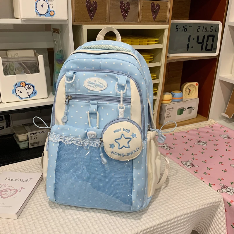Charmanter gepunkteter Rucksack Karnz