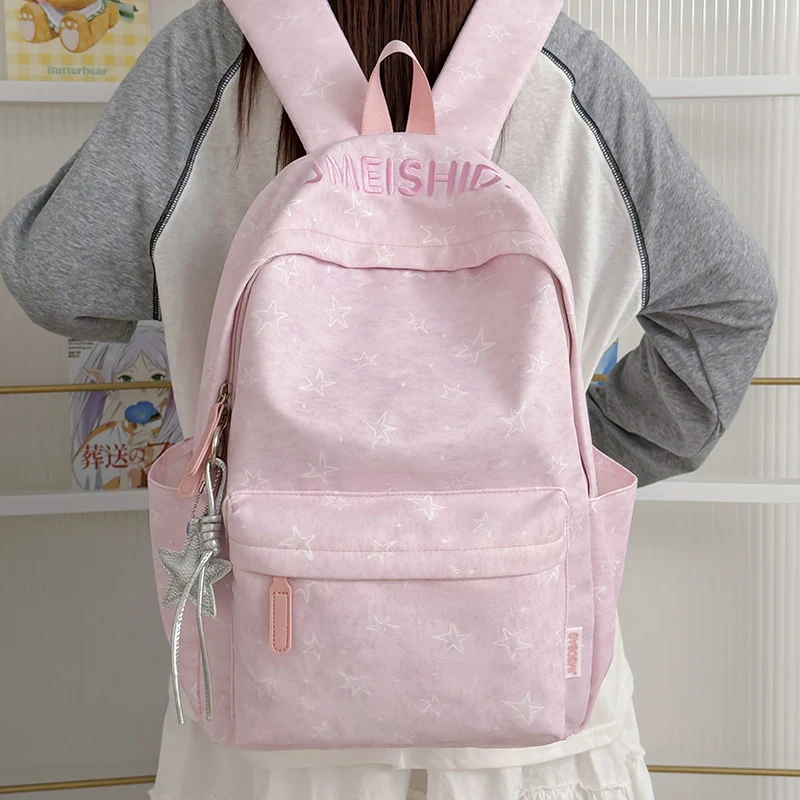 Verspielt Stern-Beschmückter Schulrucksack Karnz 1791204675