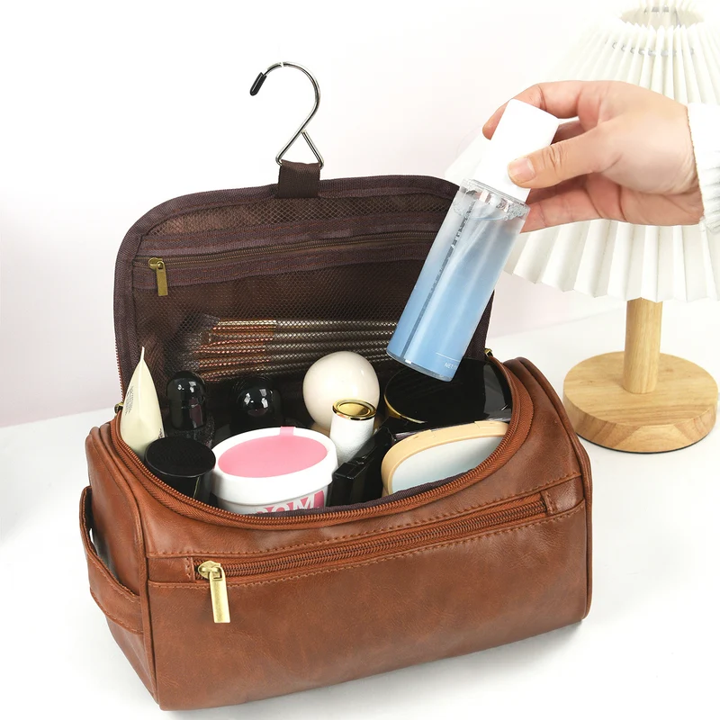 Kulturtasche aus hochwertigem Kunstleder Skanto