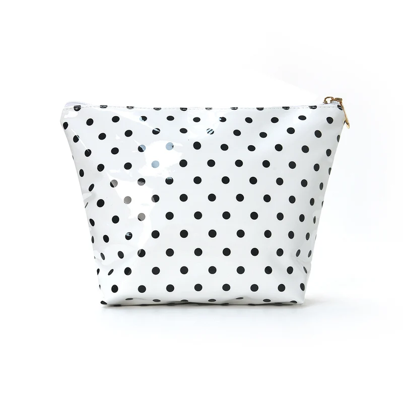 Wasserabweisende Kosmetiktasche mit Tupfen-Design Skanto