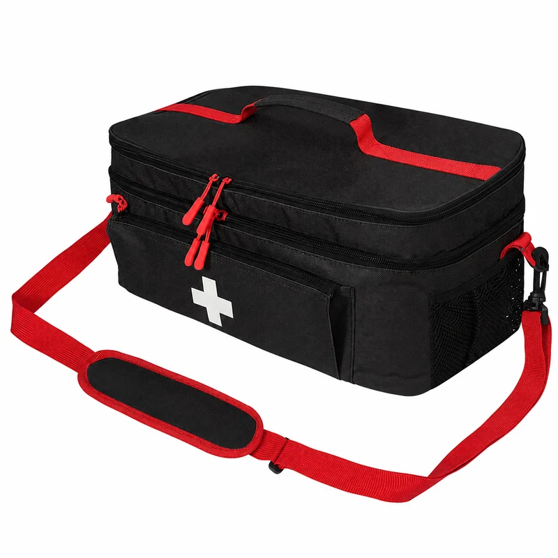 Vielseitige Kühltasche mit robustem Reißverschluss und isoliertem Innenfach Skanto