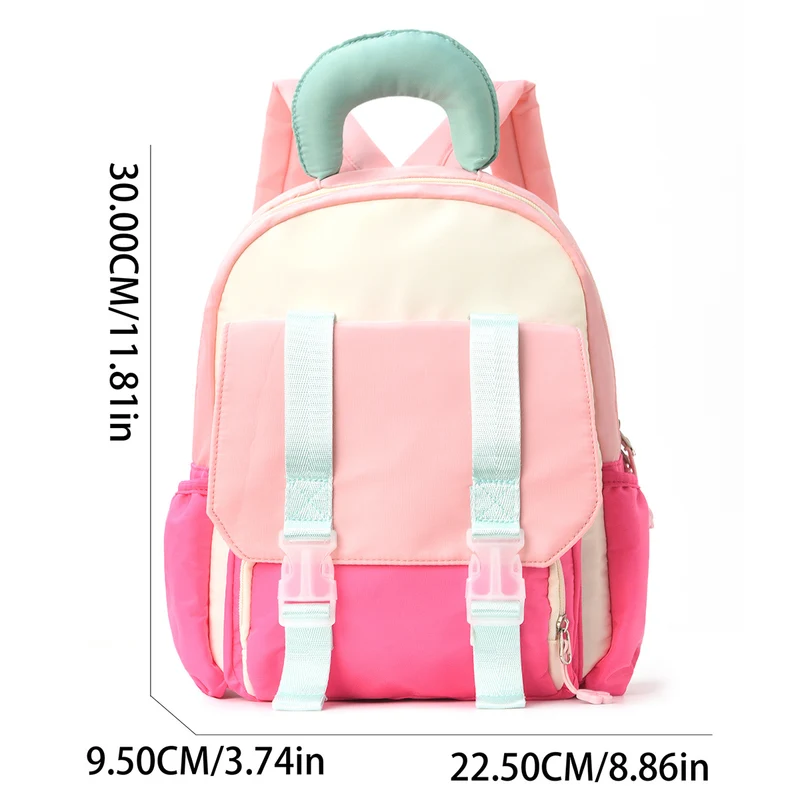 Trendige Schultasche mit farbigen Akzenten Skanto