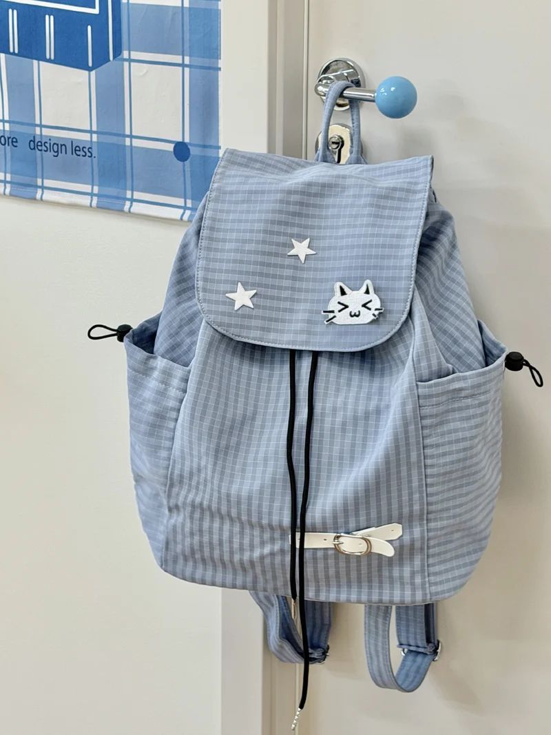 Lässiger Kordelzug-Rucksack Karnz