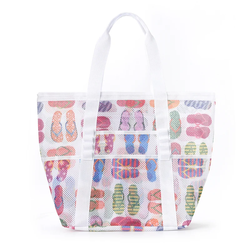 Praktische Strandtasche im luftigen Mesh-Design Skanto