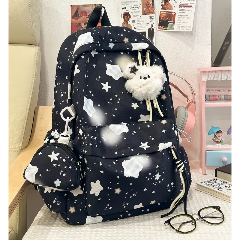 Cartoon-verzierte lässige Rucksack Karnz