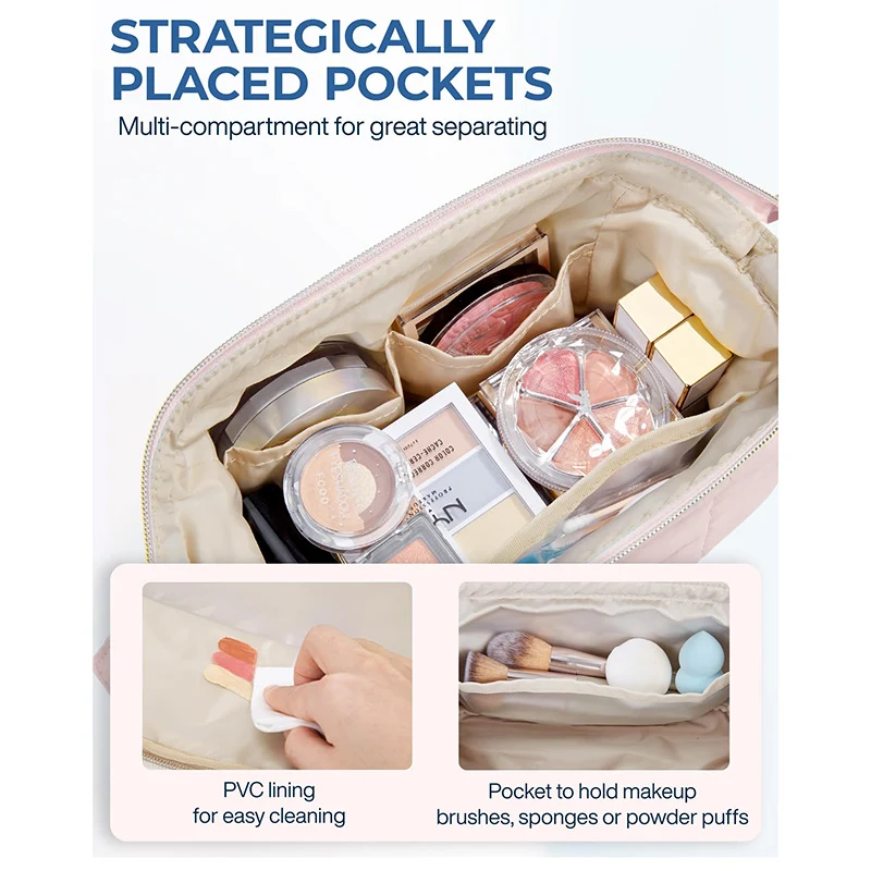Gepolsterter Kosmetik-Organizer Skanto
