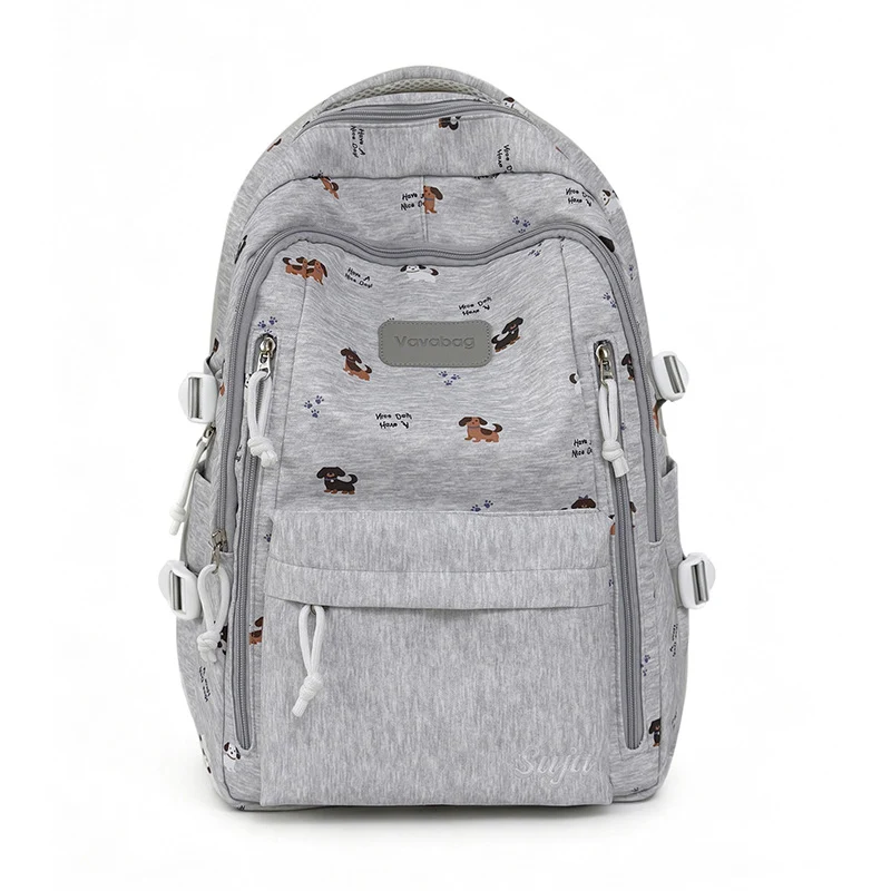 Verspielt Hunde-Themen Schulrucksack Karnz