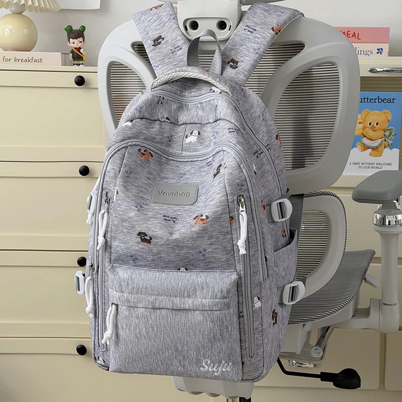 Verspielt Hunde-Themen Schulrucksack Karnz