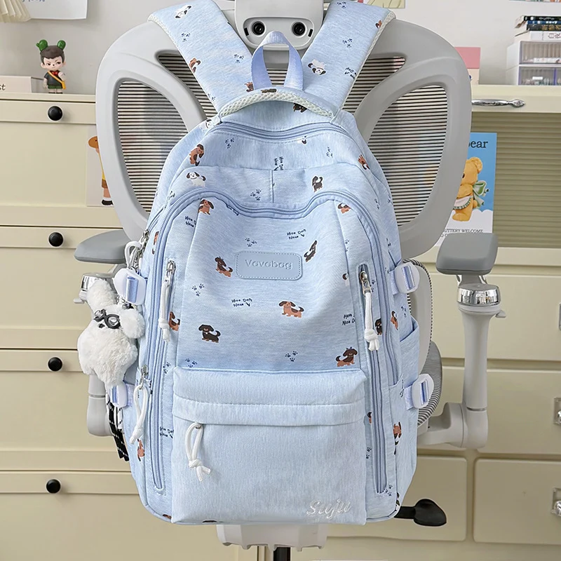 Verspielt Hunde-Themen Schulrucksack Karnz