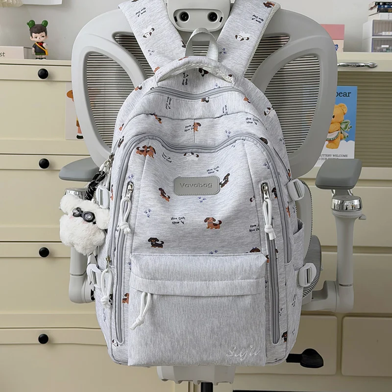 Verspielt Hunde-Themen Schulrucksack Karnz