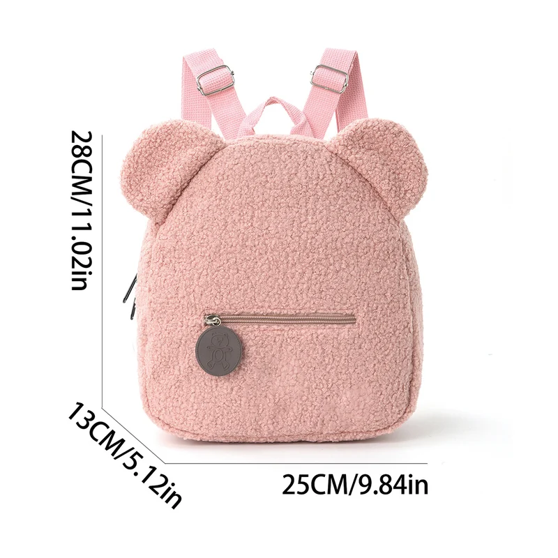 Plüsch-Rucksack mit Tierohren Skanto