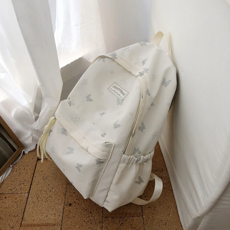 Schmetterlingsdruck Casual Rucksack Karnz