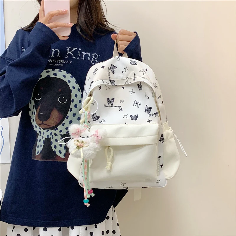 Schmetterlingsdruck Rucksack Karnz