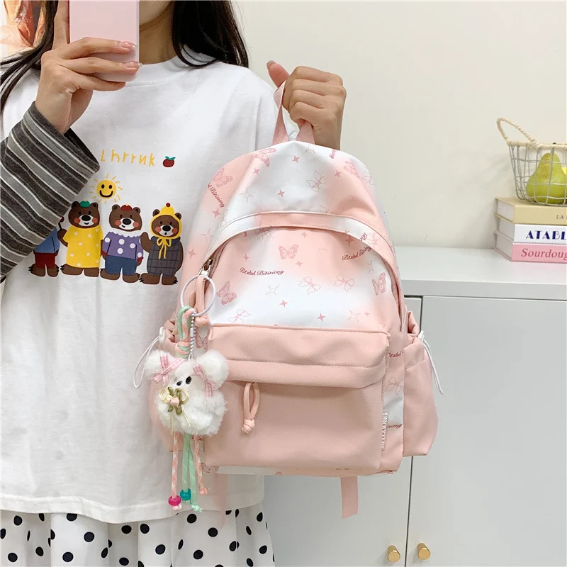 Schmetterlingsdruck Rucksack Karnz